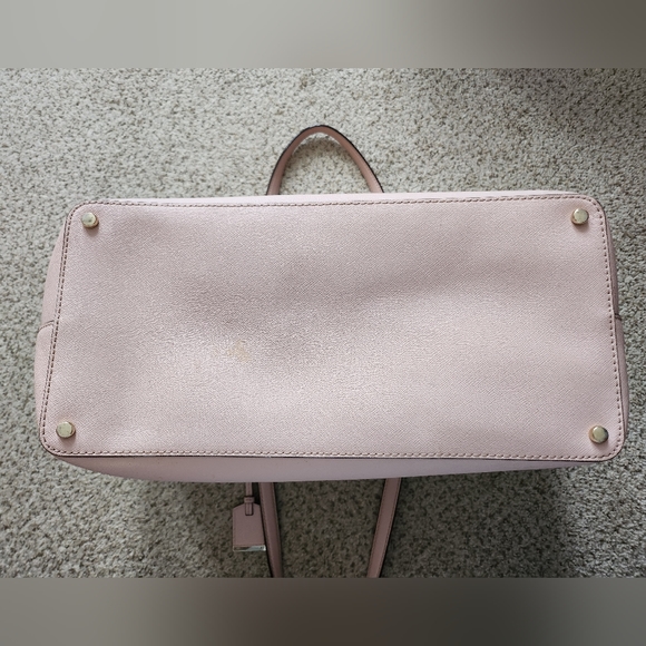 kate spade Blush Pink Handbag Tote Large Gently Used - Picture 16 of 16